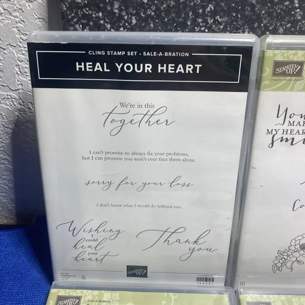 Stampin' Up Lot Of 6 Sale-a-Bration Sets; Whimsical Words And More
